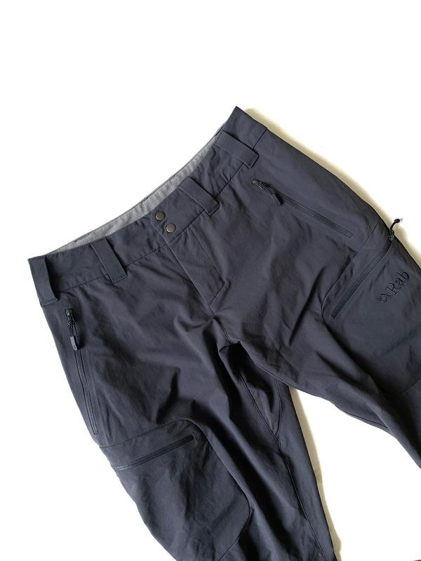 Женские RAB Брюки Серый Трикотаж ХС