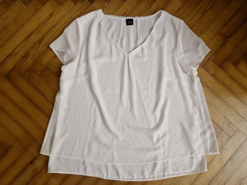 Women s.Oliver Shirt White Polyester 42