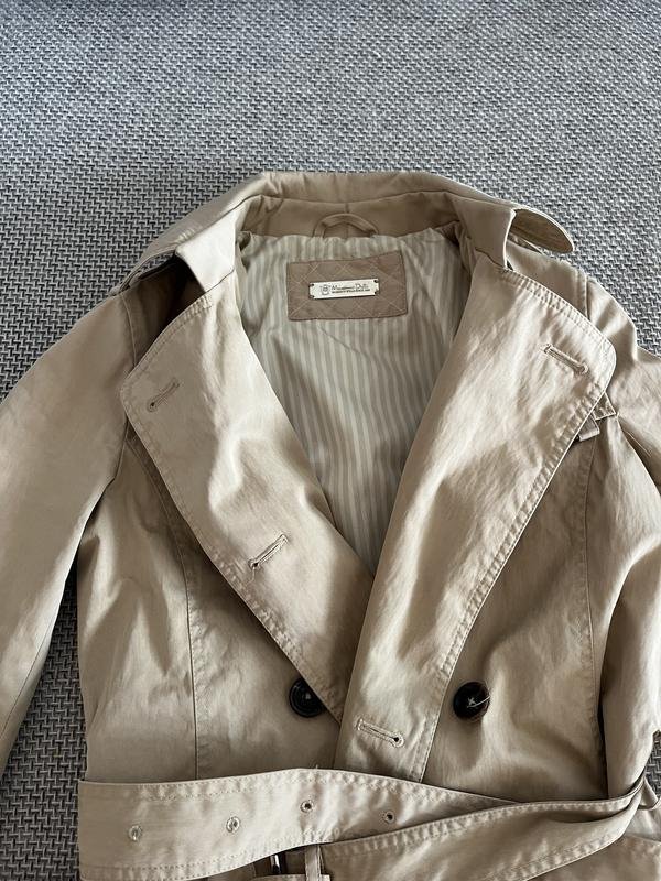 Женский Тренч-плащ Бежевый S