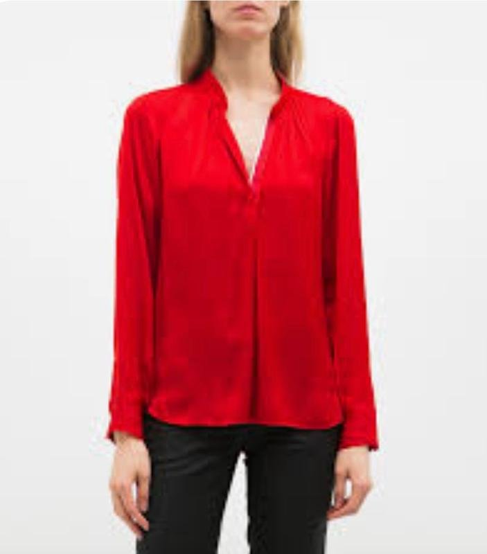 Donna Zadig & Voltaire Camicia Rossa Satin M