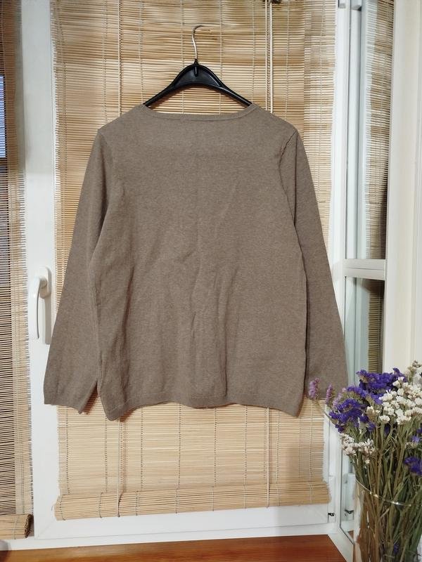 Damen Baumwollpullover Beige XL