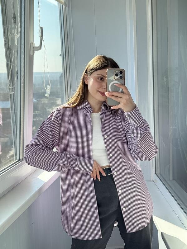 Donna Boss Camicia Bianca Cotone L-XL