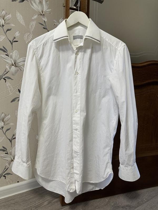 Damen Stefano Ricci Hemd Weiß Baumwolle M