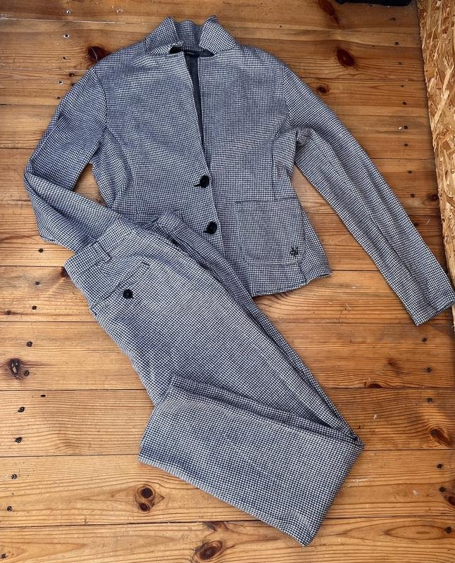 Damen Marc O'Polo Anzug Weiß Baumwolle S