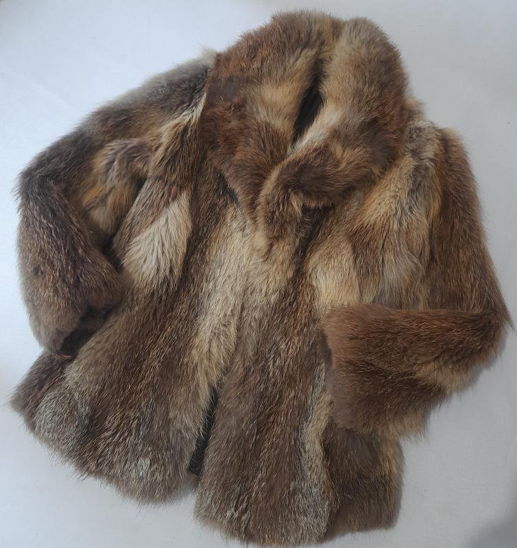 Женская Karl Lagerfeld Шуба Чёрная Мех ХС