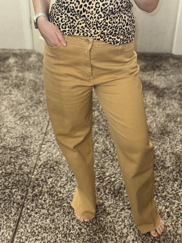 Women Jeans Beige 46-48