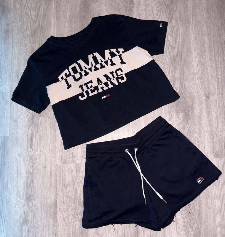 Donna Tommy Jeans Completo Blu Navy XS