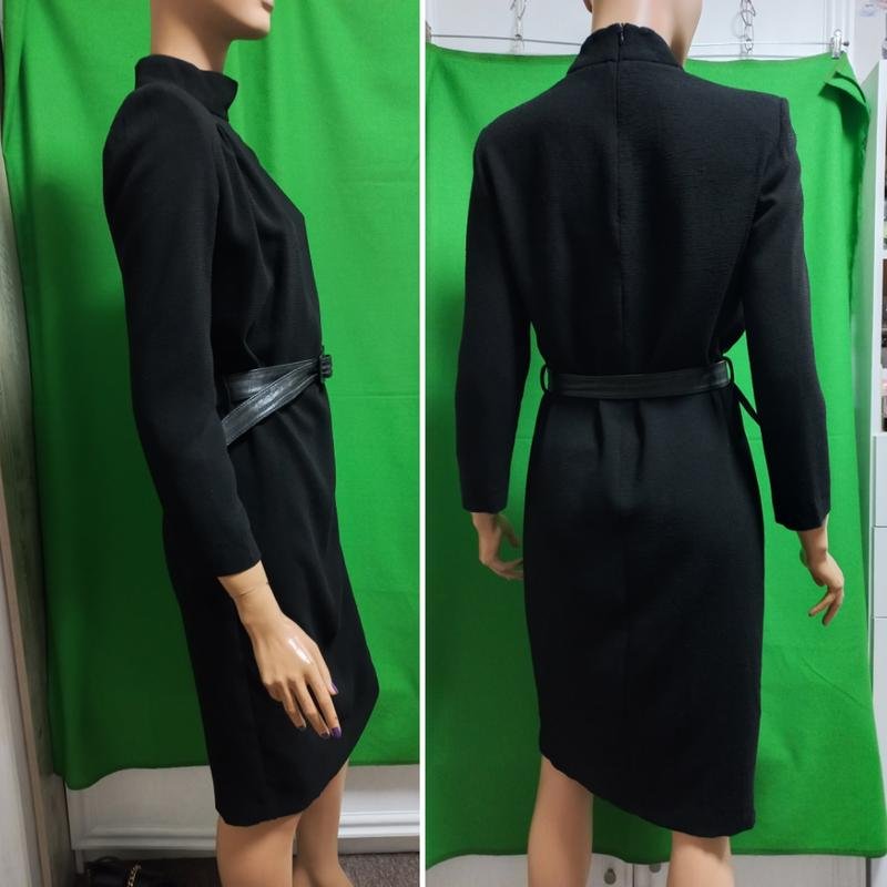 Donna Love Moschino Abito Nero Elastan XS