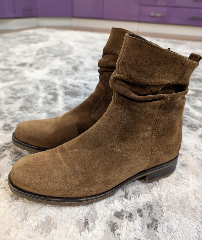 Women Gabor Boots Brown Suede 40