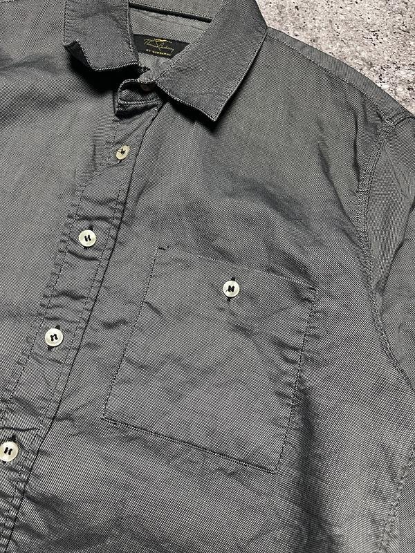 Мужская Burberry Сорочка Серебристый Хлопок L