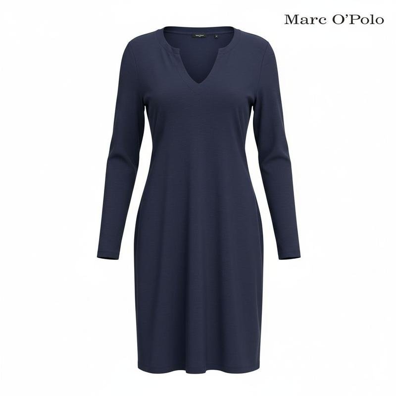 Damen Marc O'Polo Kleid Grau Viskose L