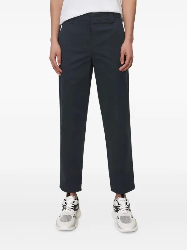 Damen Marc O'Polo Hose Marineblau Baumwolle 36