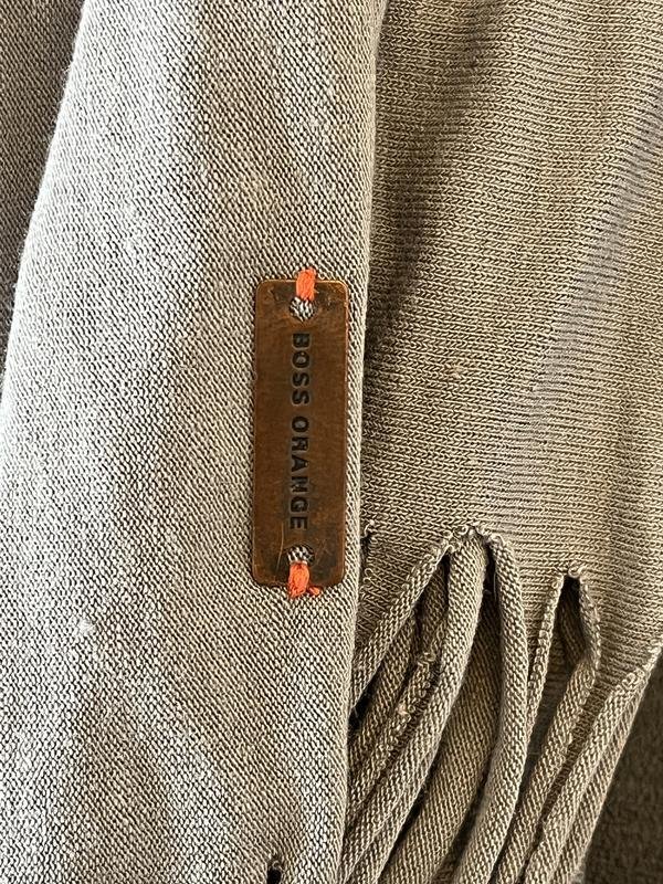 BOSS Orange Шарф Серый