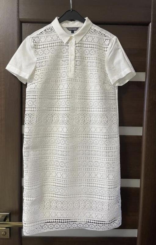Donna Tommy Hilfiger Abito Bianco XS