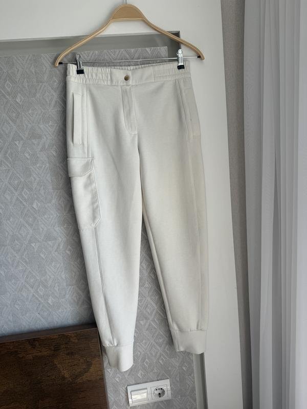 Damen Reiss Hosen Beige Polyester S