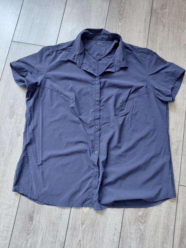 Donna Mammut Camicia Blu Navy Elastan XL