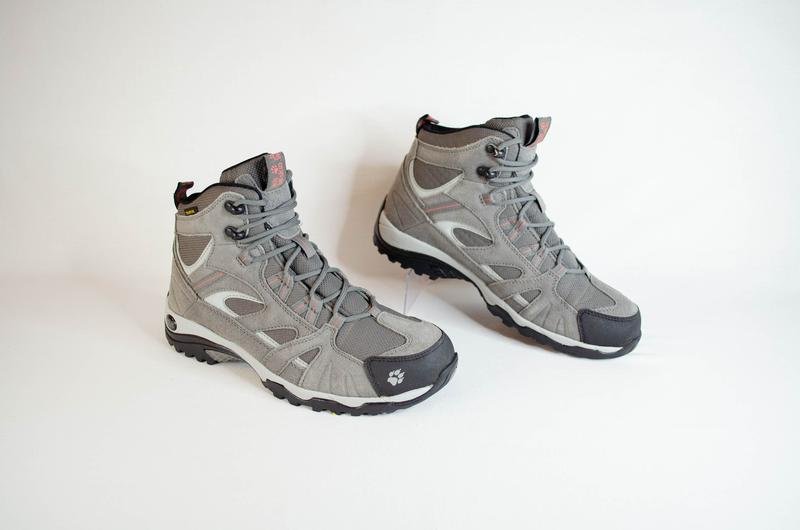 Damen Jack Wolfskin Stiefel Grau Wildleder 39