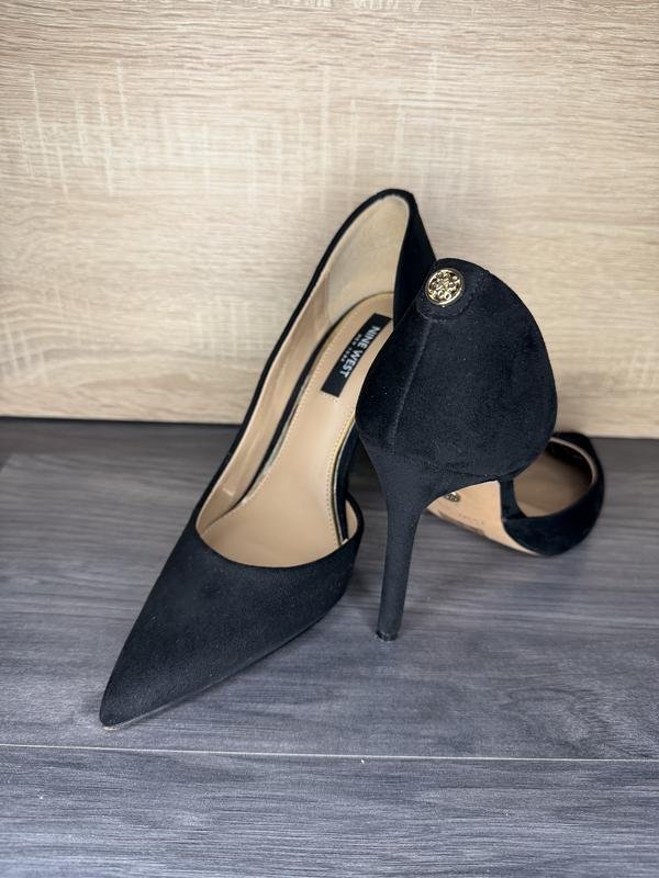 Женские Nine West Туфли Чёрные Замша 37.5