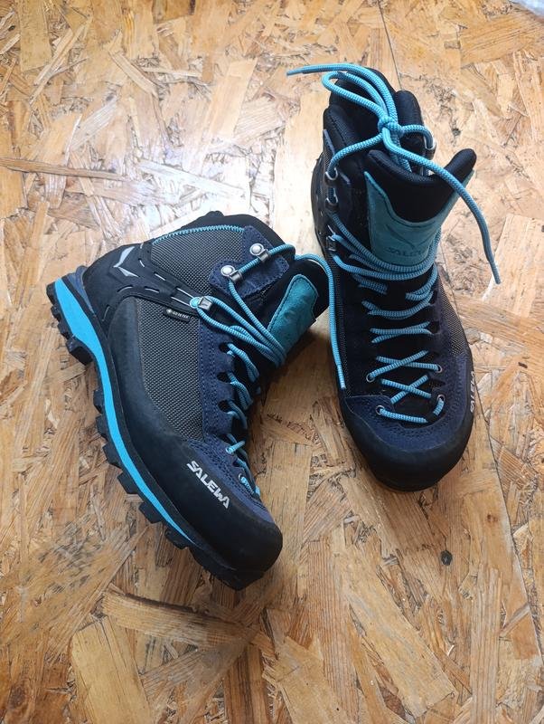 Women Salewa Boots Black Gore-Tex 39.5