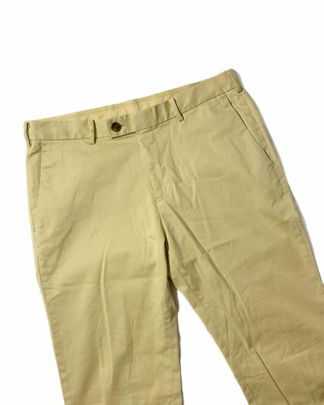 Мужской Uniqlo Брюки Бежевый Хлопок 32