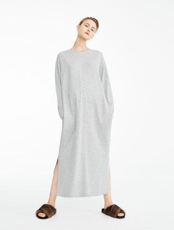 Женское Max Mara Платье Серое ХS
