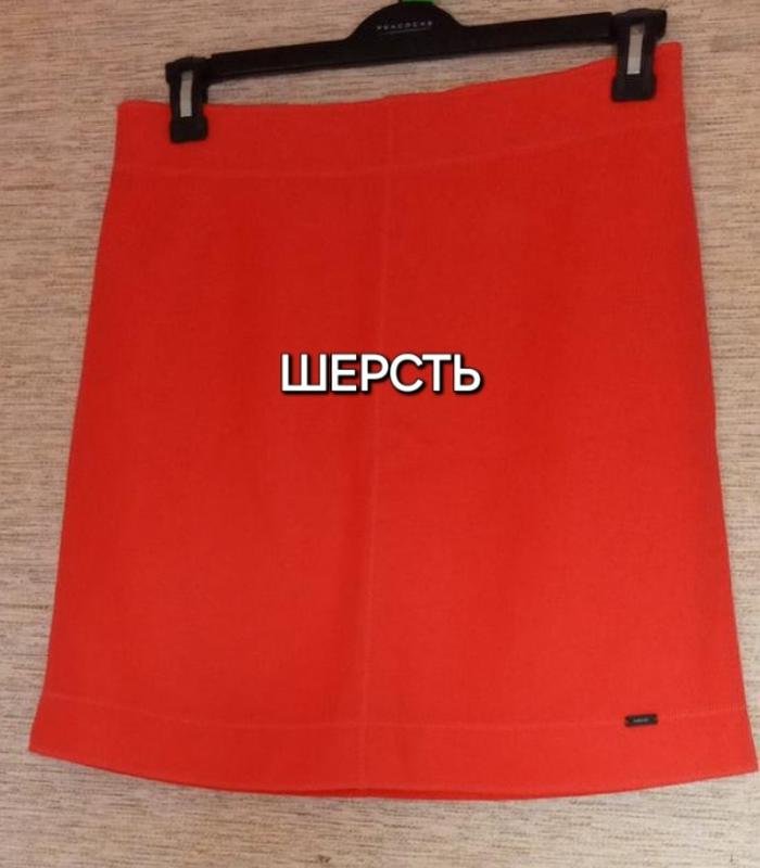Women Marc Cain Skirt Coral Wool L
