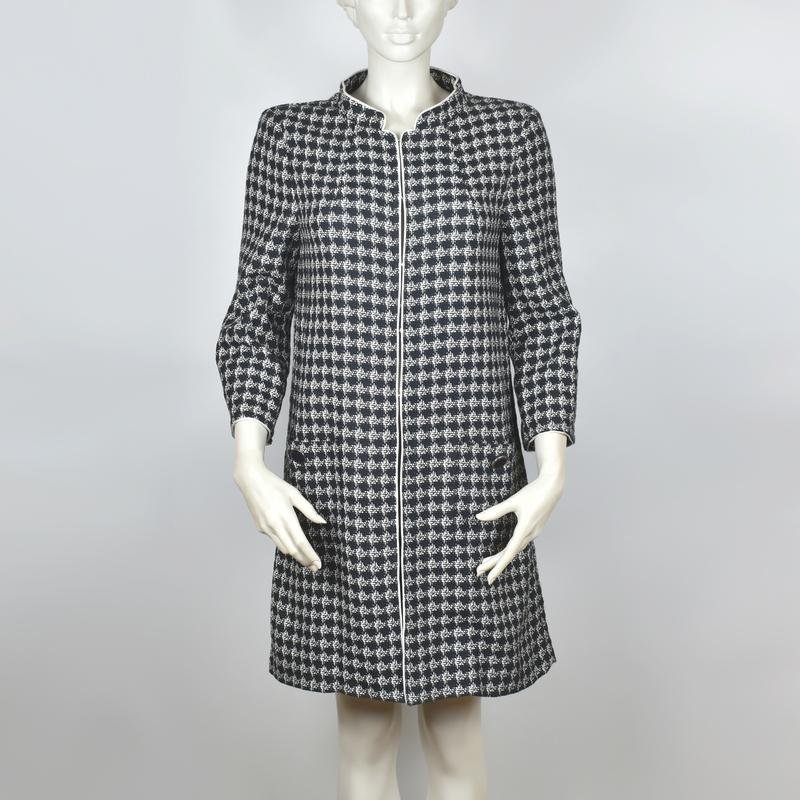 Женское Max Mara Пальто Тёмно-синий Хлопок M