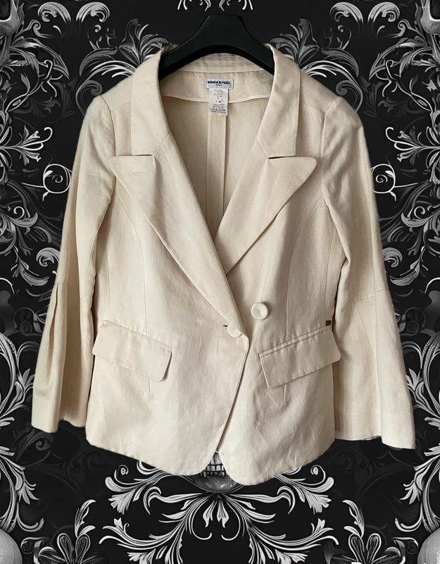 Femme Sonia Rykiel Blazer Blanc Coton L