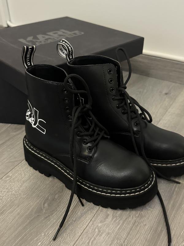 Women Karl Lagerfeld Boots Black 37