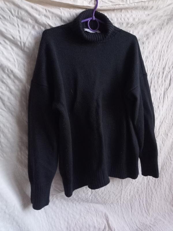 Damen Julie Pullover Marineblau Wolle L