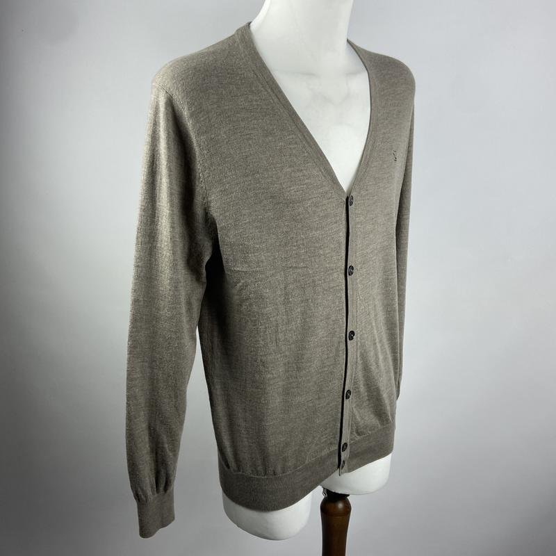 Men Nils Sweater Beige Wool L