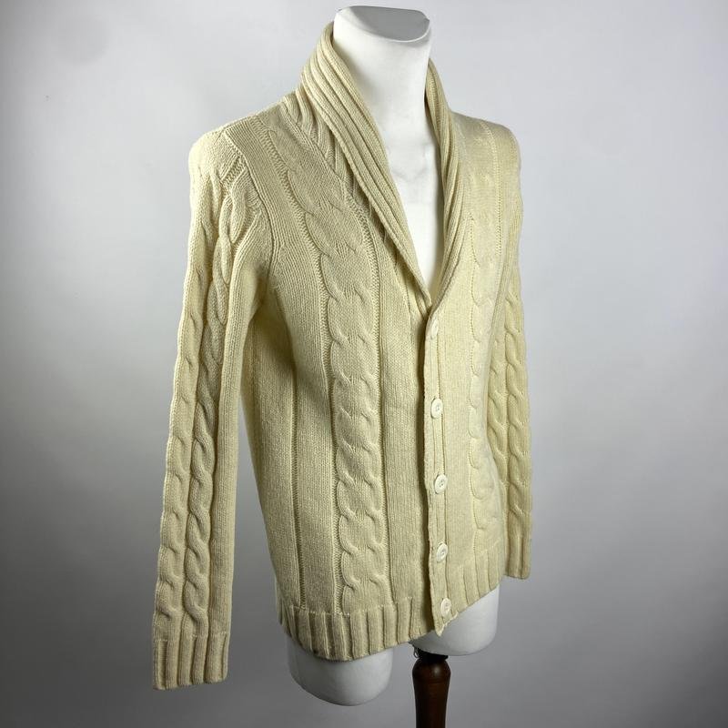 Men Jack & Jones Sweater Beige Wool M