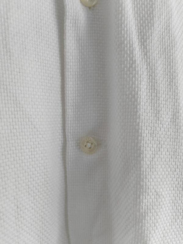 Men Cerruti Shirt White Cotton L
