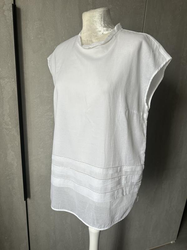 Women Peserico Shirt White Cotton 48