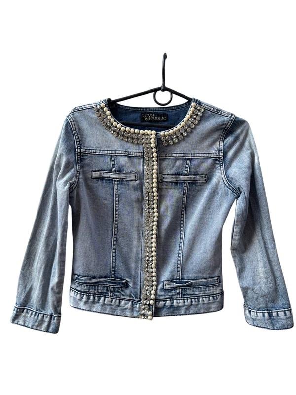Women Love Respublic Jacket Blue Denim S
