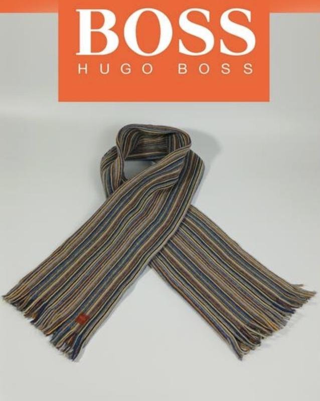 Унисекс Hugo Boss Шарф Мультиколор Шерсть