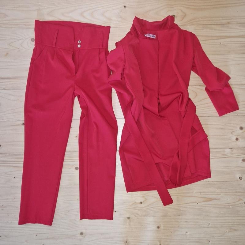 Women Funny Love Suit Red S