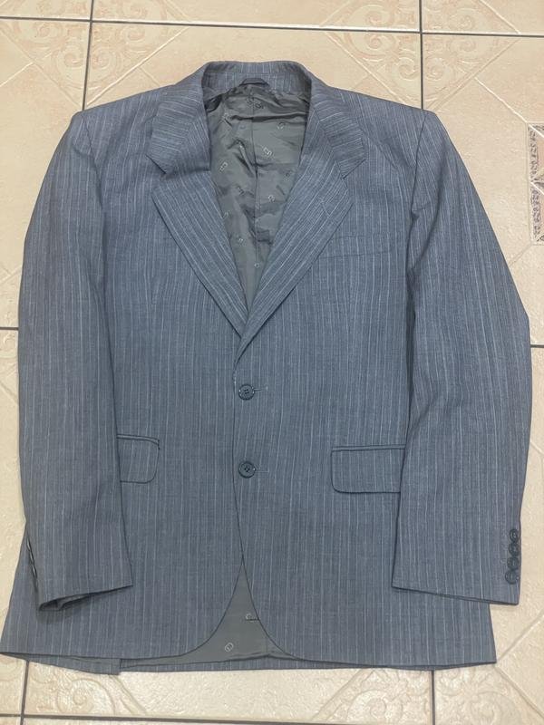Homme Cristian Dior Costume Gris 38