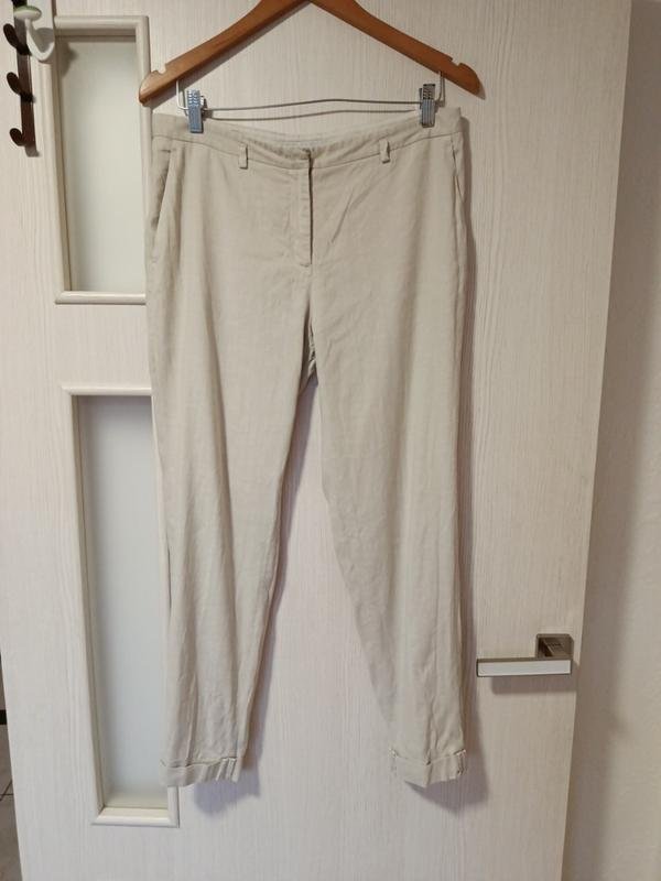 Women Fabiana Filippi Trousers Grey Cotton 38