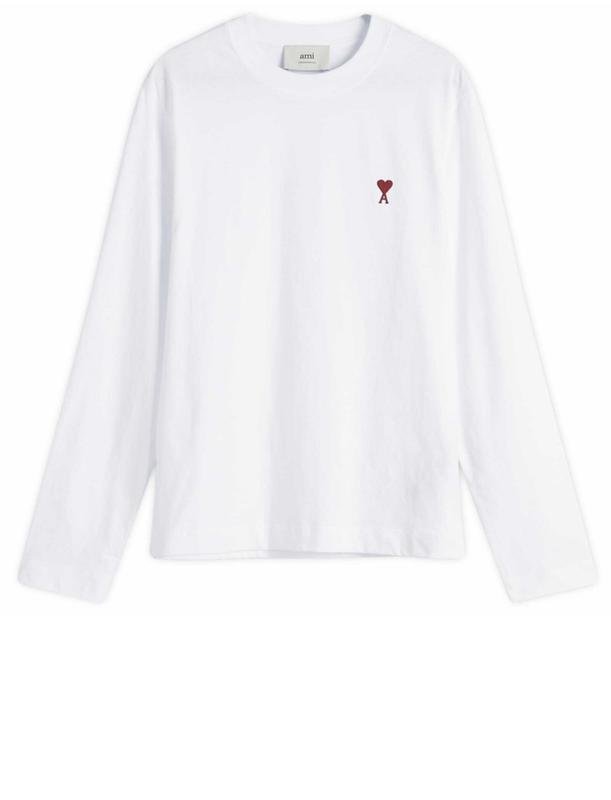 Мужская AMI Футболка Белая M