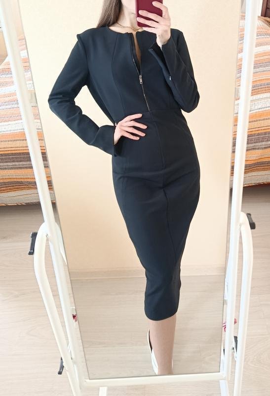 Женское Sportmax Платье Чёрное 36