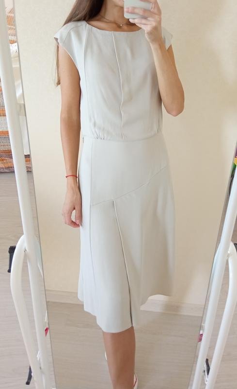 Femme Hugo Boss Robe Beige Viscose 36