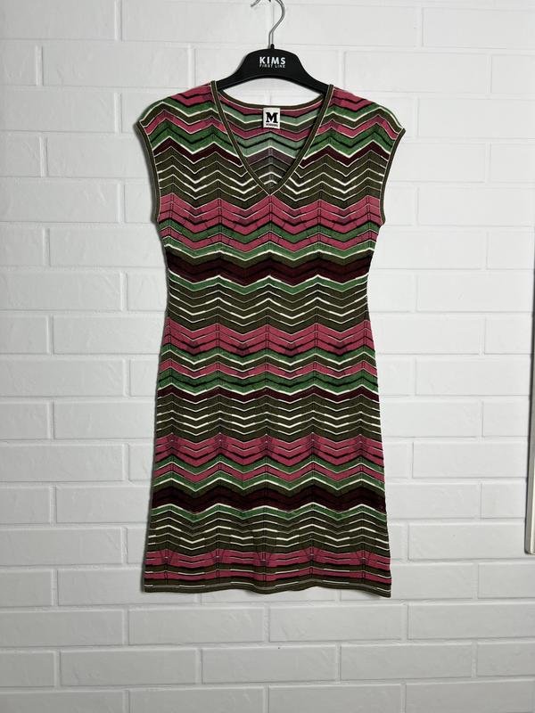 Donna Missoni Abito Multicolore Rete M