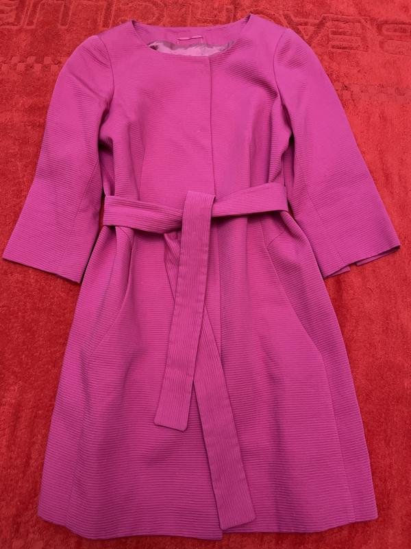 Женский Max Mara Плащ Розовый Хлопок ХS