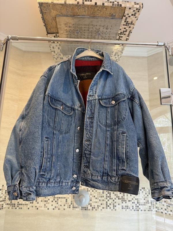 Women Valentino Jacket Navy L