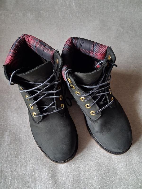 Donna Timberland Stivali Nero Nubuck 35