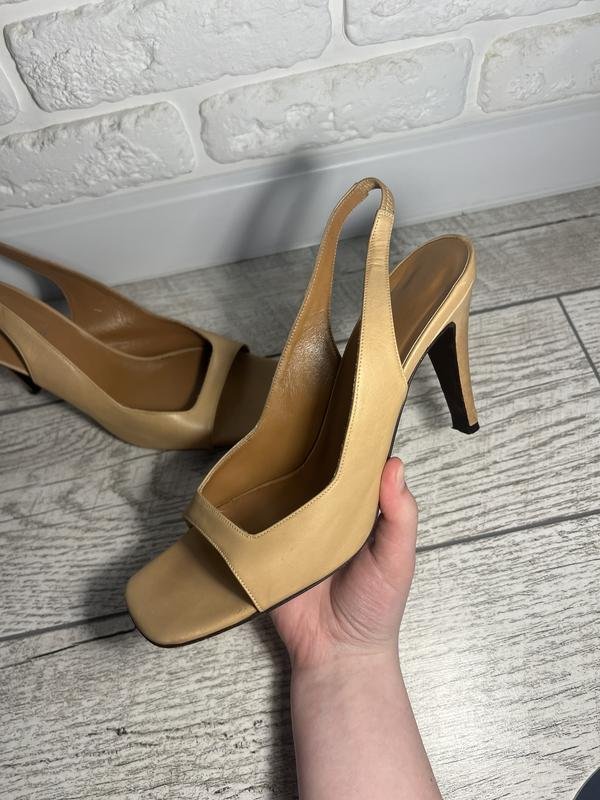 Damen Bally Absatzschuhe Beige Leder 37.5