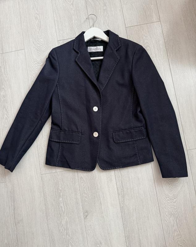 Women Max Mara Blazer Navy S