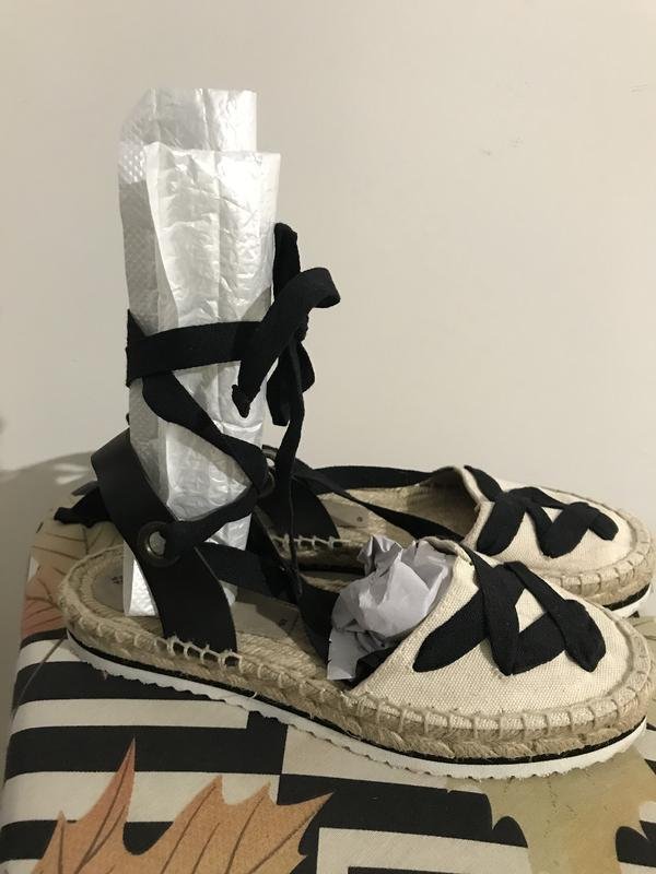 Women Espadrilles Beige Textile 36.5