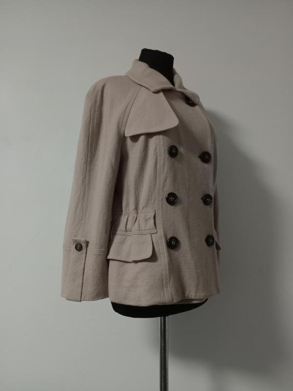 Women Max Mara Blazer Beige Wool 38